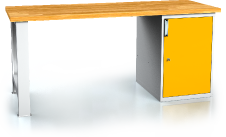 Pracovní stůl alcera PROFI - deska - noha - kontejner 880 x 2000 x 700